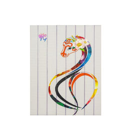 Decoratief Slanglint het Schilderen Polyester/Canvasmateriaal met Kader