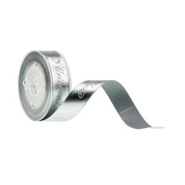 Zilver Gedrukt Grosgrain-Lint voor Schoonheidsmiddel die 16mm Duurzame Breedte verpakken