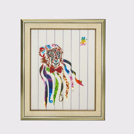 De Chinese Dierenriem ontwierp Kunst Twaalf het Lint van het het Huisdecor van de Dierenaap Schilderend het Decoratieve Muur Hangen Klaar te hangen
