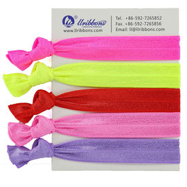 De gepersonaliseerde Giftenmeisjes vormen de Duidelijke Banden van het Doek Elastische Haar