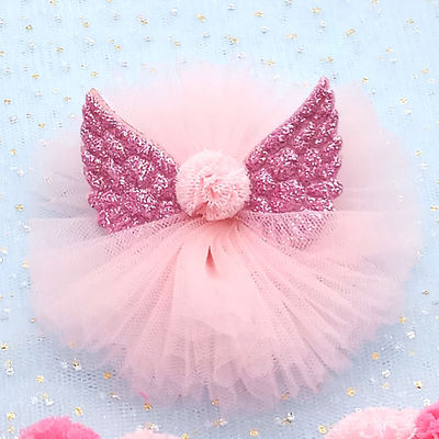 De Leuke Hoofdbanden van Angel Pattern Lace Fabric 6pcs/Set voor Meisjes