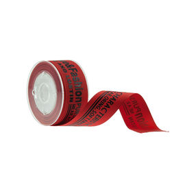 Opgeheven Brief Gedrukt Grosgrain-Lint 22mm Vrije de Schade van de Breedte Rode Kleur