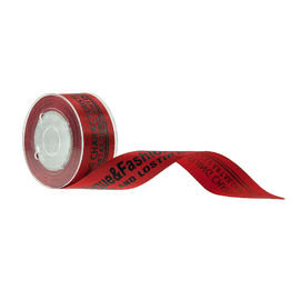 Opgeheven Brief Gedrukt Grosgrain-Lint 22mm Vrije de Schade van de Breedte Rode Kleur