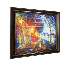 60 X 49cm Abstracte Kunstschilderijen voor Woonkamer, de Kleurendecoratie van het Linthuis