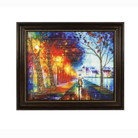 60 X 49cm Abstracte Kunstschilderijen voor Woonkamer, de Kleurendecoratie van het Linthuis