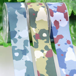 Het de Polyesterlint van de hitteoverdracht, camoufleert Dik Grosgrain-Lint voor Kledingstuktoebehoren