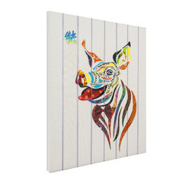 Het Chinese de Dierenriem van het twaalf Dierenvarken Schilderen, het Hangende Decoratieve Lint van de Garenkunst