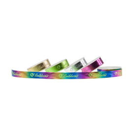 Van het het Lintbroodje van Grosgrain van de folieversie de Douane Gedrukte Multi Makkelijk te gebruiken Kleur