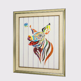 De Chinese Dierenriem ontwierp Kunst Twaalf het Lint van het het Huisdecor van het Dierenvarken Schilderend het Decoratieve Muur Hangen Klaar te hangen