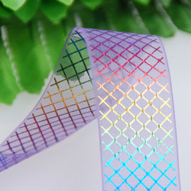 Lint van Organza van de geur het Verpakkende Regenboog, 19mm Lint van Lengte het Zuivere Organza