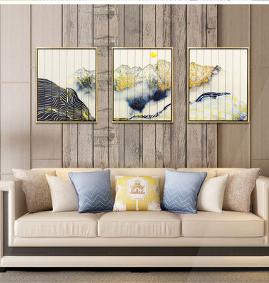5cm Dikte 3 PCs-Lintcomités Schilderijen voor het Decor van de Huismuur